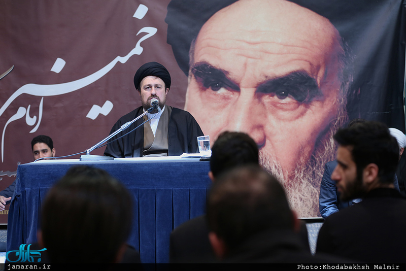 دیدار تشکل های دانشگاه آزاد اسلامی با سید حسن خمینی