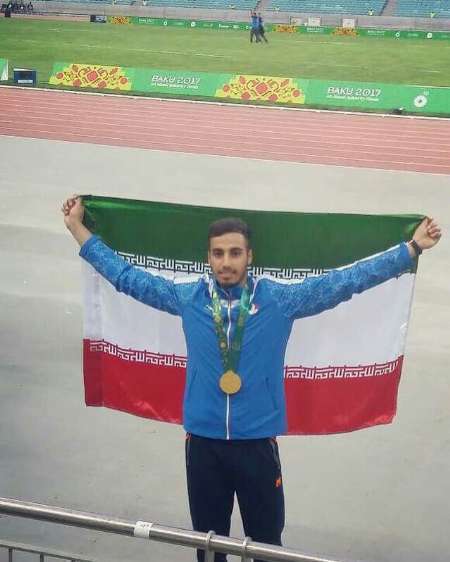 دونده شیرازی مدال طلای مسابقات همبستگی کشورهای اسلامی راکسب کرد