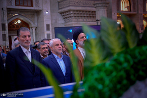 تجدید میثاق رئیس و مدیران ارشد بنیاد شهید و امور ایثارگران با آرمان‌های امام خمینی (س)