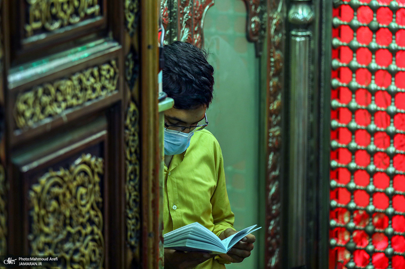 مراسم دعای عرفه در حرم مطهر امامزاده صالح (ع) تجریش