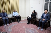 دیدار افشین علا با آیت الله نورمفیدی