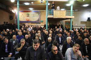 مراسم تشییع آیت الله سید مهدی امام جمارانی (ره) از حسنیه جماران