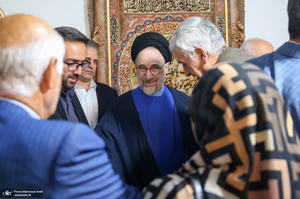 دید و بازدید نوروزی سید محمد خاتمی -1