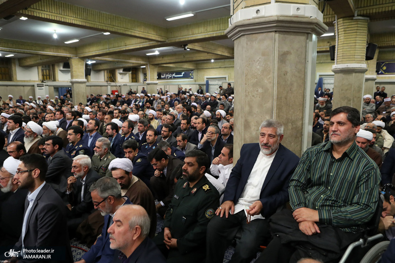 دیدار مسئولان نظام و میهمانان کنفرانس وحدت اسلامى‌ با رهبر معظم انقلاب