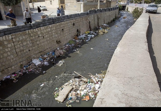 آبشوران رگ مسموم شهر کرمانشاه