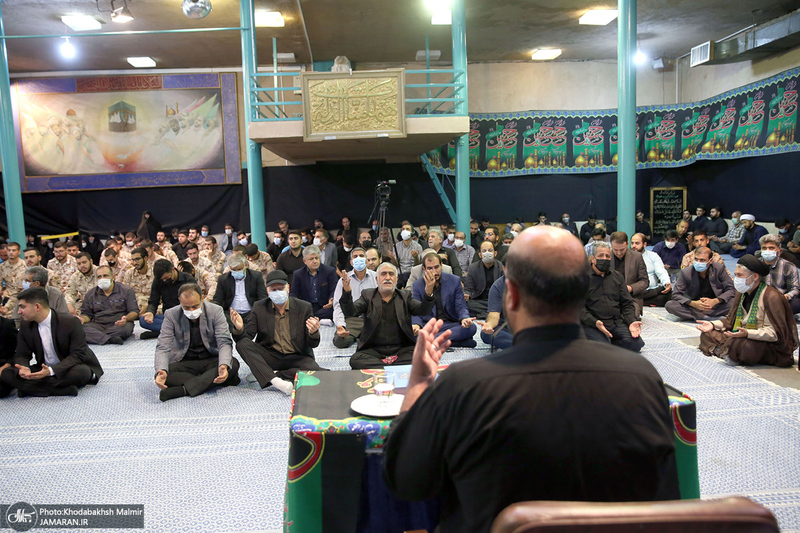 مراسم عزاداری حضرت اباعبدالله الحسین (ع) در حسینیه جماران