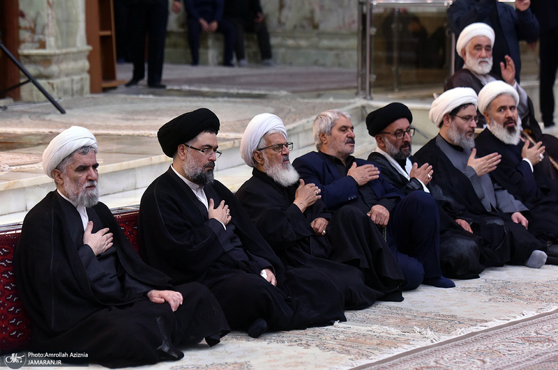 اولین شب عزاداری حضرت اباعبدالله الحسین (ع) در حرم امام خمینی