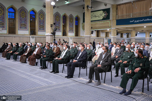 دیدار دست‌اندرکاران کنگره شهدای جامعه عشایری کشور با رهبر معظم انقلاب