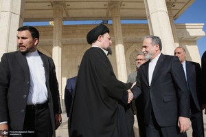 مراسم تجدیدمیثاق وزیر و معاونان وزارت امور خارجه با آرمان‌های امام خمینی