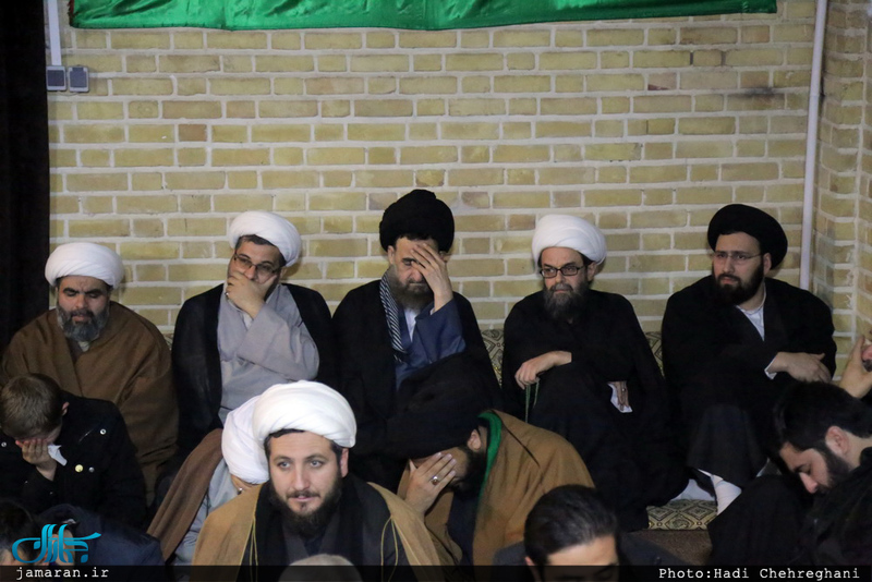 مراسنم عزاداری شهات حضرت زهرا(س) در بیت تاریخی امام خمینی در قم