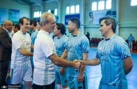 پزشکیان دوباره فوتبالیست شد (2)