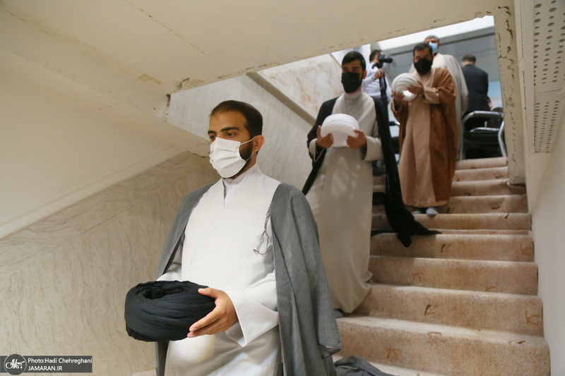 مراسم عمامه گذاری و جشن روز هفدهم ماه ربیع الاول در بیوت مراجع عظام تقلید