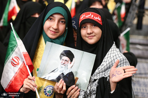 دیدار دانش‌آموزان و دانشجویان با رهبر معظم انقلاب