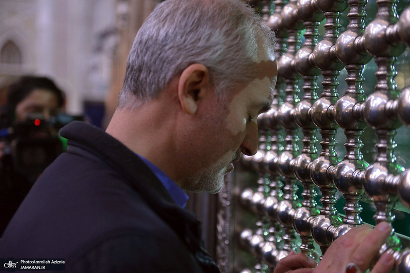 تجدید میثاق مدیران و معاونین شرکت آب و فاضلاب تهران با آرمان حضرت امام خمینی (س)