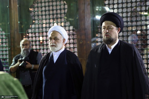 مراسم تجدید میثاق رئیس و کارکنان قوه قضاییه با آرمان های امام؛