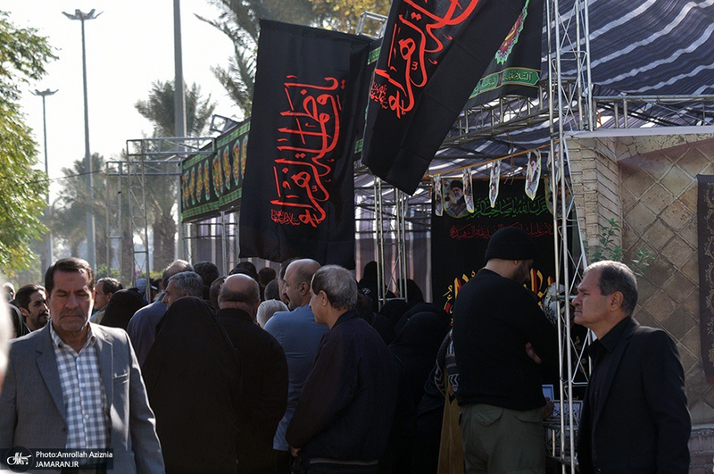 ویژه برنامه شهادت «بانوی آب و آینه» در جوار حرم مطهر امام خمینی (س)