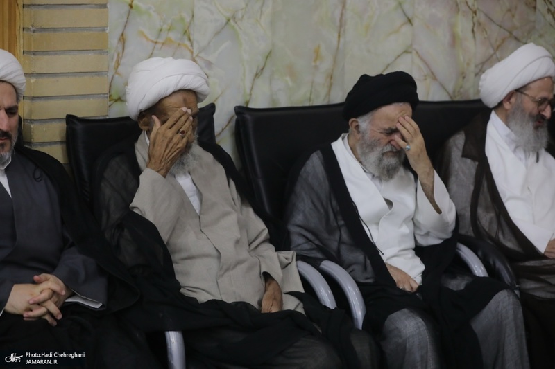 مراسم هفتمین روز ارتحال آیت العظمی شبیری زنجانی (ره)