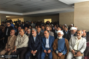 مراسم بزرگداشت مرحوم دکتر احمد احمدی با حضور سید حسن خمینی