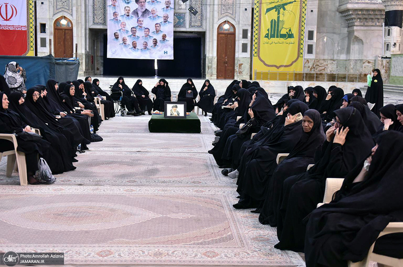 مراسم تشییع و تدفین همسر آیت الله موسوی بجنوردی (ره) -1