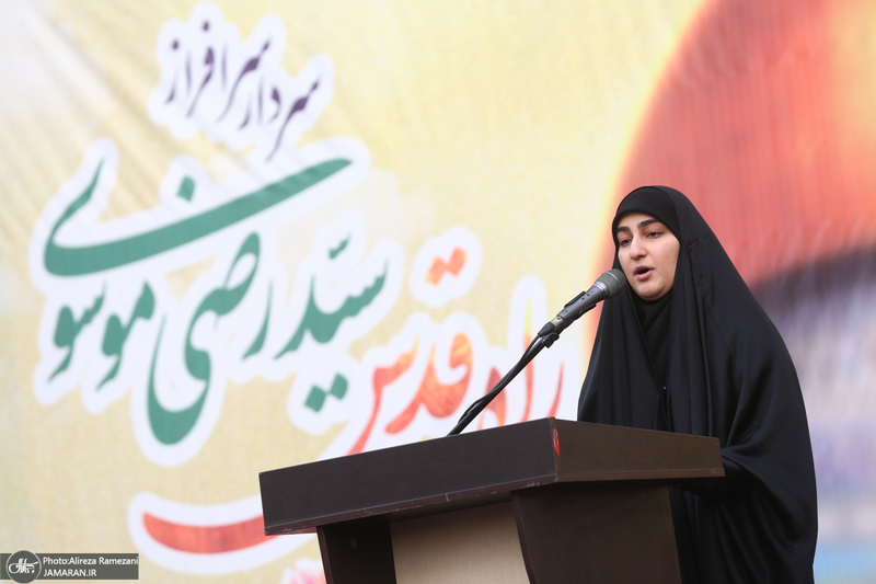 مراسم تشییع سردار شهید سید رضی موسوی