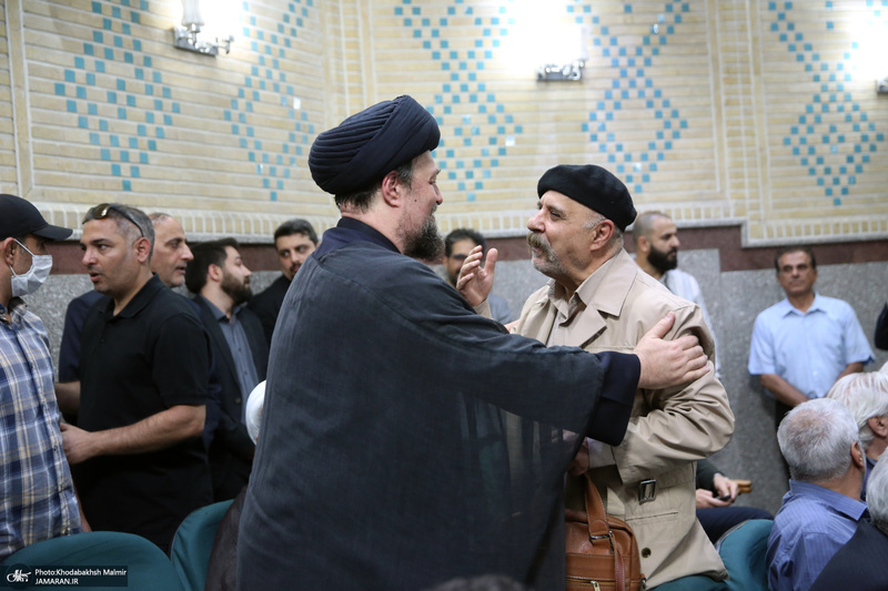 مراسم یادبود حاجیه خانم خدیجه خاتمی در مسجد امیرالمومنین (ع) -2