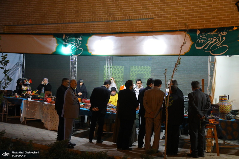 مراسم افتتاح دهمین نمایشگاه قرآن و عترت استان قم در مجتمع فرهنگی یادگار امام‎