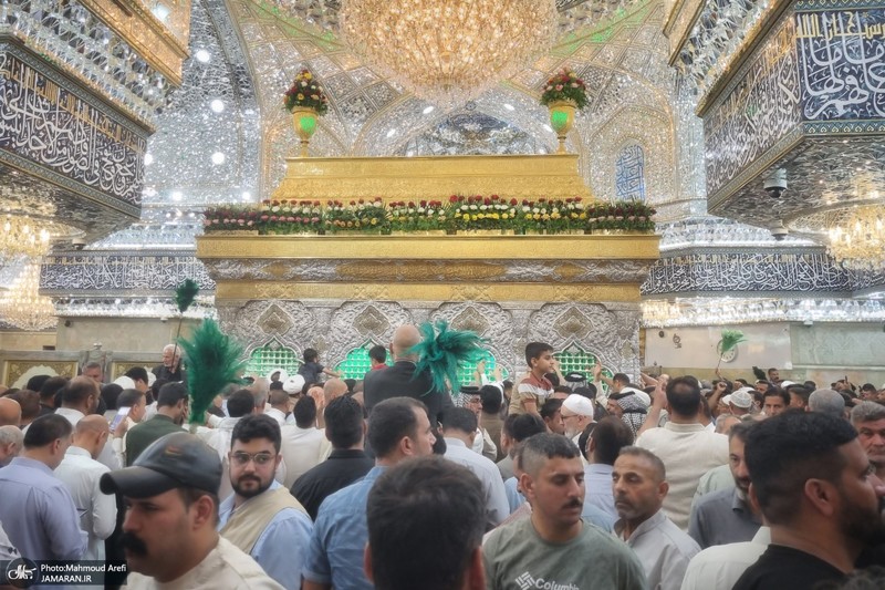 شب میلاد امام دضا (ع) در کربلا