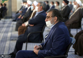 دیدار میهمانان کنفرانس وحدت اسلامى‌ و جمعی از مسئولان نظام با رهبر معظم انقلاب