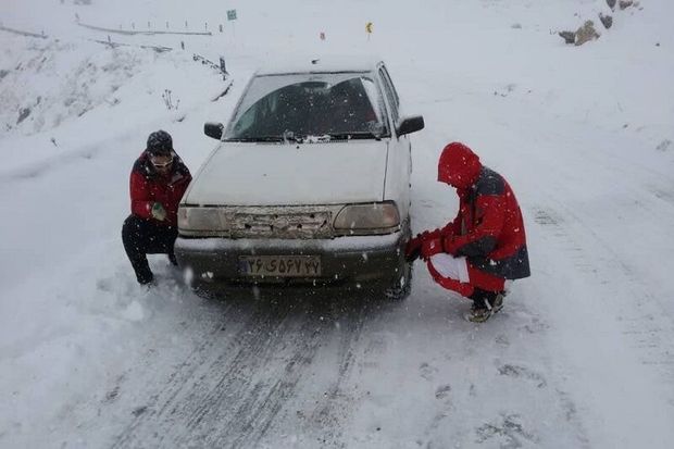 تردد در خوش ییلاق و پارک ملی گلستان فقط با زنجیر چرخ میسر است