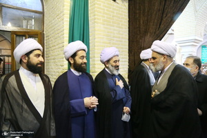 مراسم چهارمین سالگرد مرحوم آیت الله حاج نصرالله شاه آبادی (ره)