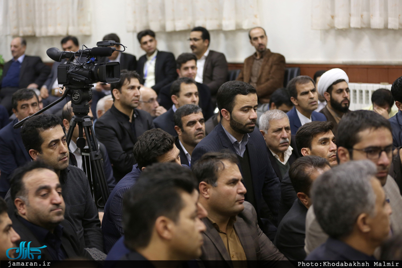 دیدار دبیر کل و اعضای حزب مردم سالاری با سید حسن خمینی 