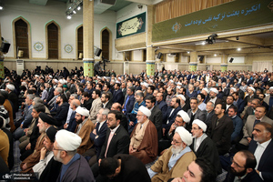 دیدار مسئولان نظام و سفرای کشورهای اسلامی با رهبر معظم انقلاب