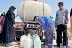توزیع روزانه 600مترمکعب آب شیرین به عشایر شمال کرمان با تانکر