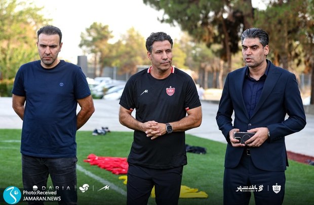 تصاویر| اولین تمرین پرسپولیس با سرمربی جدید؛ تارتار معارفه شد