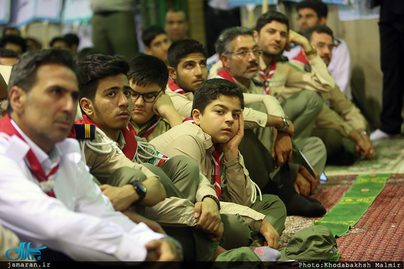 حضور سید حسن خمینی در هشتمین اردوی ملی پیشتازان 