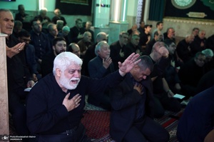 عزاداری اباعبدالله الحسین (ع) در حسینیه مکتب النبی (ص)
