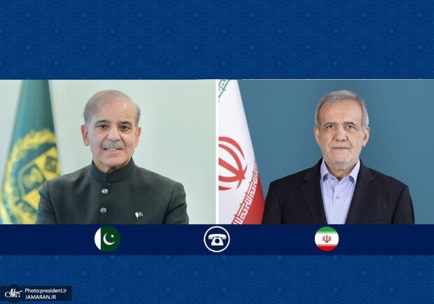 گفت‌و‌گوی تلفنی سران ایران و پاکستان/ پزشکیان: ایران هیچ قصدی برای درگیری با کشورهای منطقه ندارد/ هدف قراردادن پایگاه های آمریکا در چارچوب حق دفاع مشروع است/ تأکید شهباز شریف بر همبستگی عمیق دولت و ملت پاکستان با ایران