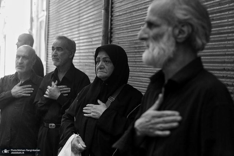 مراسم عزاداری ۲۸ صفر در بازار تهران