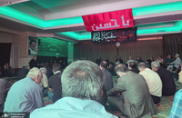 مراسم عزاداری شهادت حضرت امام رضا (ع) در دارالزهرا (س) تهران برگزار شد