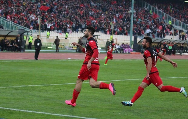 پرسپولیس 1- استقلال خوزستان 0 / عیدی سرخ پوشان به هواداران