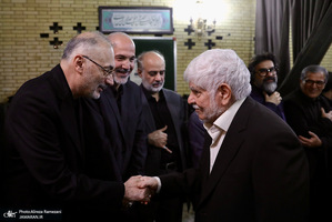 مراسم ختم همسر آیت الله سید علی سیستانی