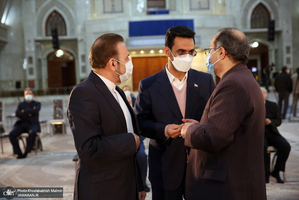 تجدید میثاق رئیس جمهور و اعضای هیأت دولت با آرمان‌های حضرت امام(س)