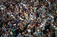 نماز عید سعید فطر در حرم امام علی (ع) در نجف اشرف (6)