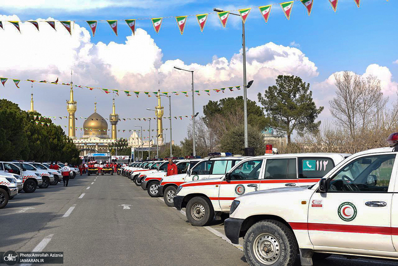 آغاز اجرای طرح ملی خدمات نوروزی هلال احمر از جوار حرم امام خمینی (س)