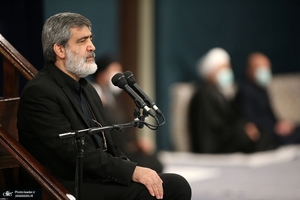 آخرین شب مراسم عزاداری حضرت فاطمه‌زهرا (س) در حسینیه امام خمینی