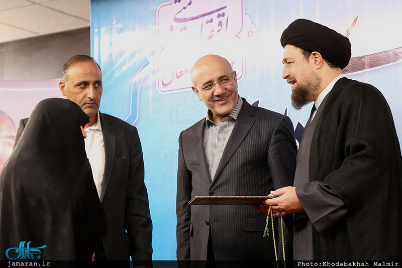 حضور سید حسن خمینی در در سومين جلسه شوراي اداري شهرستان شميرانات