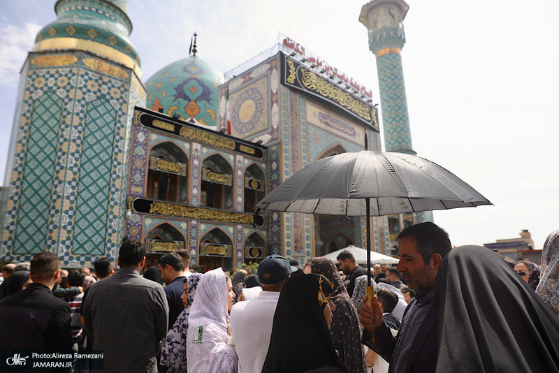 مراسم تحويل سال در آستان حضرت امام زاده صالح (ع)