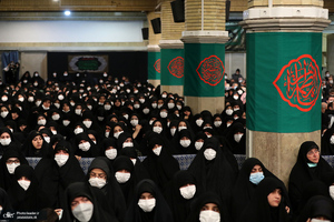 مراسم عزاداری شام شهادت حضرت فاطمه‌ زهرا (س) در حسینیه امام خمینی