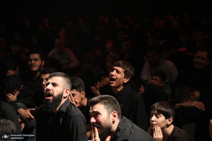 مراسم عزاداری ماه محرم در بیت مرحوم آیت الله العظمی هاشمی شاهرودی‎‎