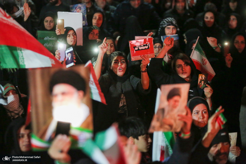 اجتماع حمایت از رزمندگان در مقابله با دشمن آمریکایی - صهیونی در پرند -2